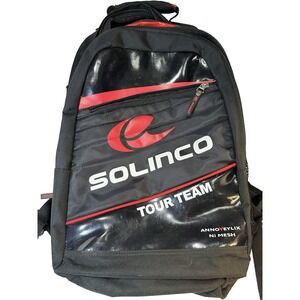 Solinco Tour Backpack Red/Black Tennis Racquet Bag